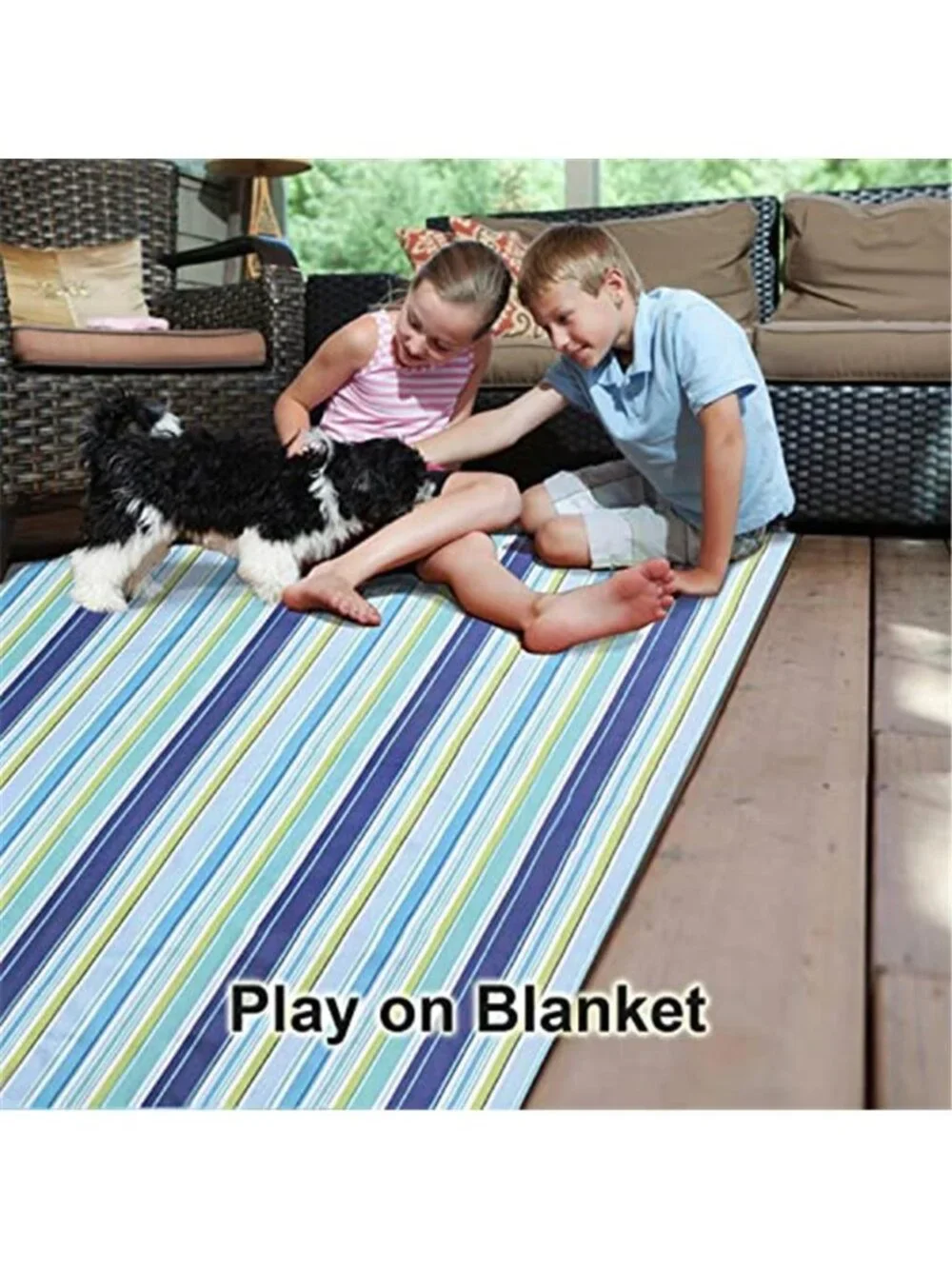 Waterproof Picnic Blanket Large Beach Blanket Camping Outdoor Mat Foldable Rug